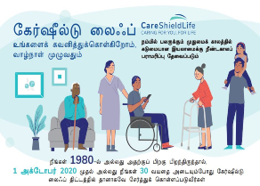 What you need to know about CareShield Life - If you are born in 1980 or later (Tamil)